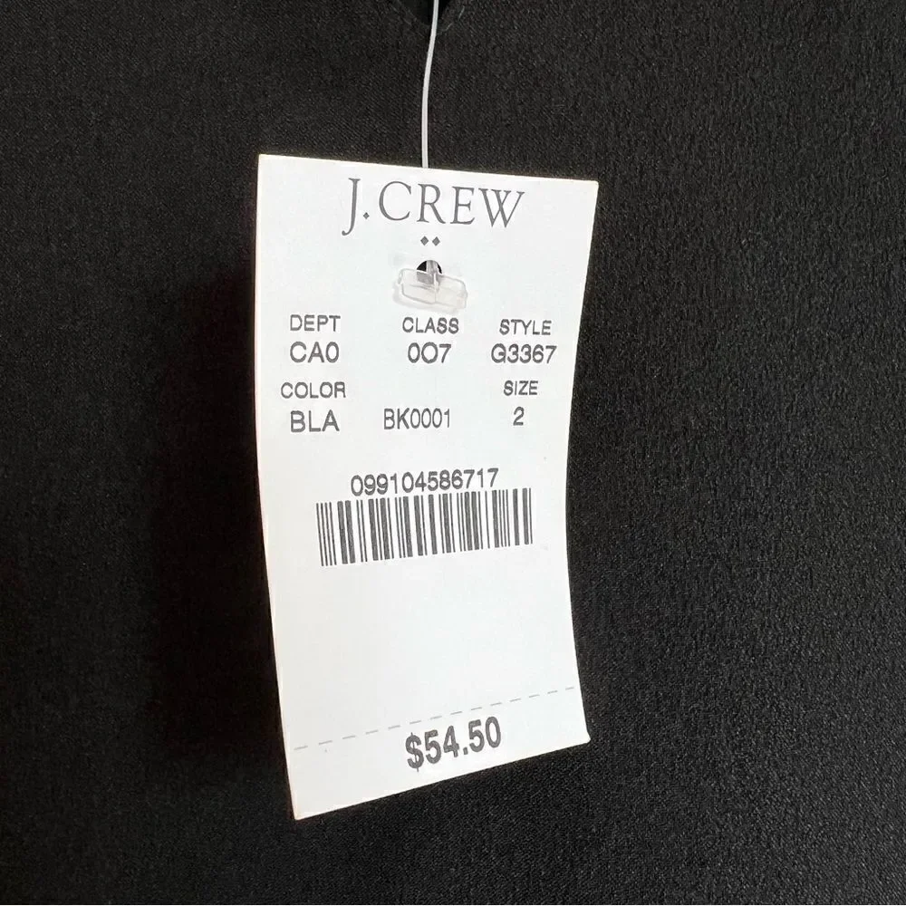 NWT J. By J. Crew Scallop Racer Back Cami size 2